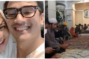 Momen tahlilan mendiang Vanessa Angel dan suami, digelar 3 hari