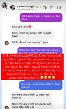 9 Kebaikan Vanessa Instagram/Twitter/YouTube 9 Kebaikan Vanessa Instagram/Twitter/YouTube