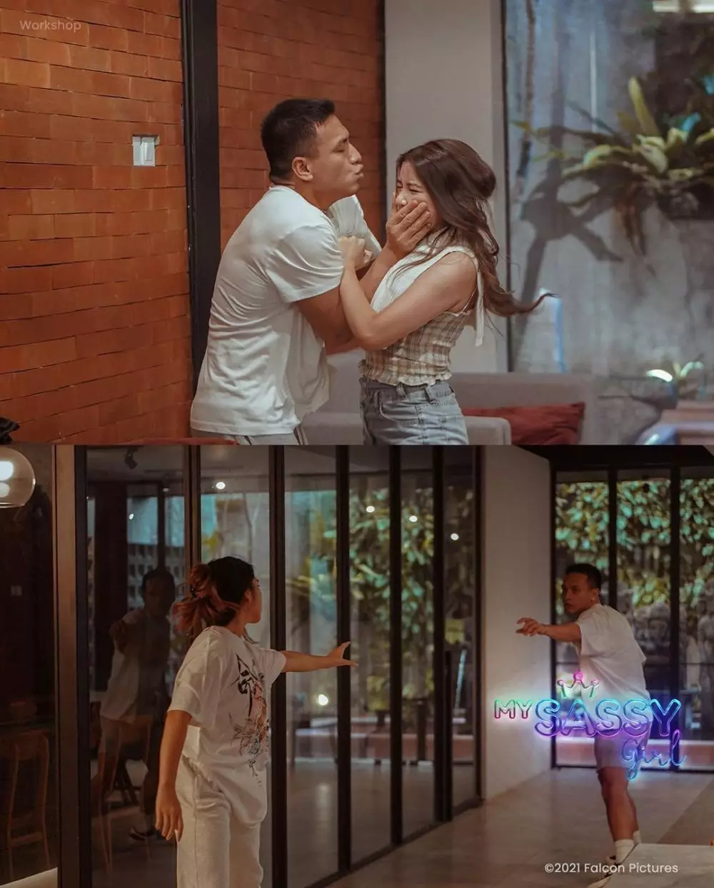 Momen Tiara Andiani syuting My Sassy Girl © 2021 brilio.net Momen Tiara Andiani syuting My Sassy Girl © 2021 brilio.net