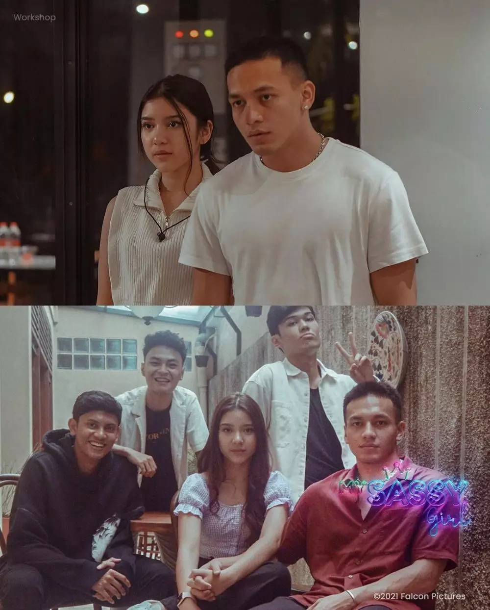 Momen Tiara Andiani syuting My Sassy Girl © 2021 brilio.net Momen Tiara Andiani syuting My Sassy Girl © 2021 brilio.net