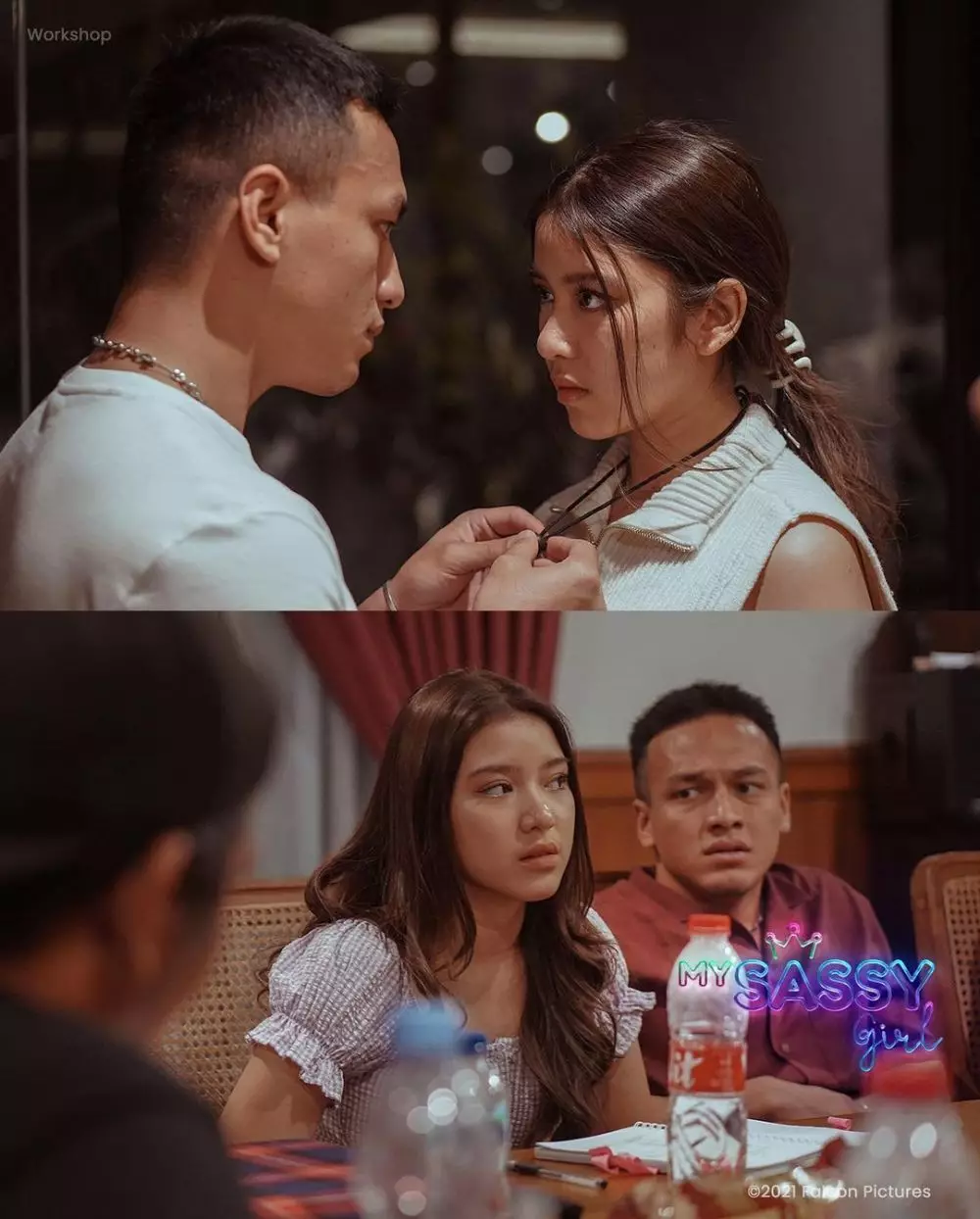 Momen Tiara Andiani syuting My Sassy Girl © 2021 brilio.net Momen Tiara Andiani syuting My Sassy Girl © 2021 brilio.net