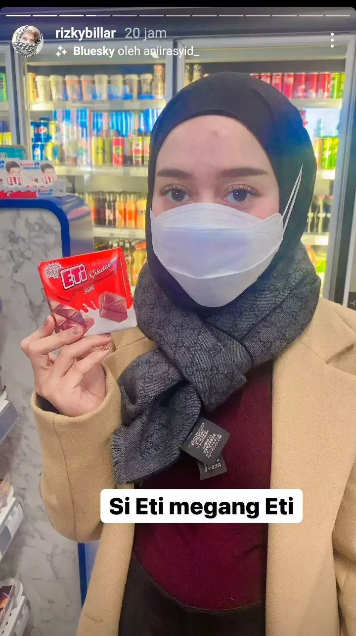 Rizky Billar sambung kata pakai merek Turki © 2021 brilio.net