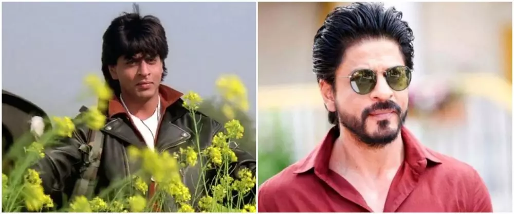 potret dulu dan kini Shah Rukh Khan © berbagai sumber