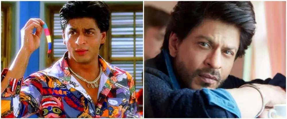 potret dulu dan kini Shah Rukh Khan © berbagai sumber