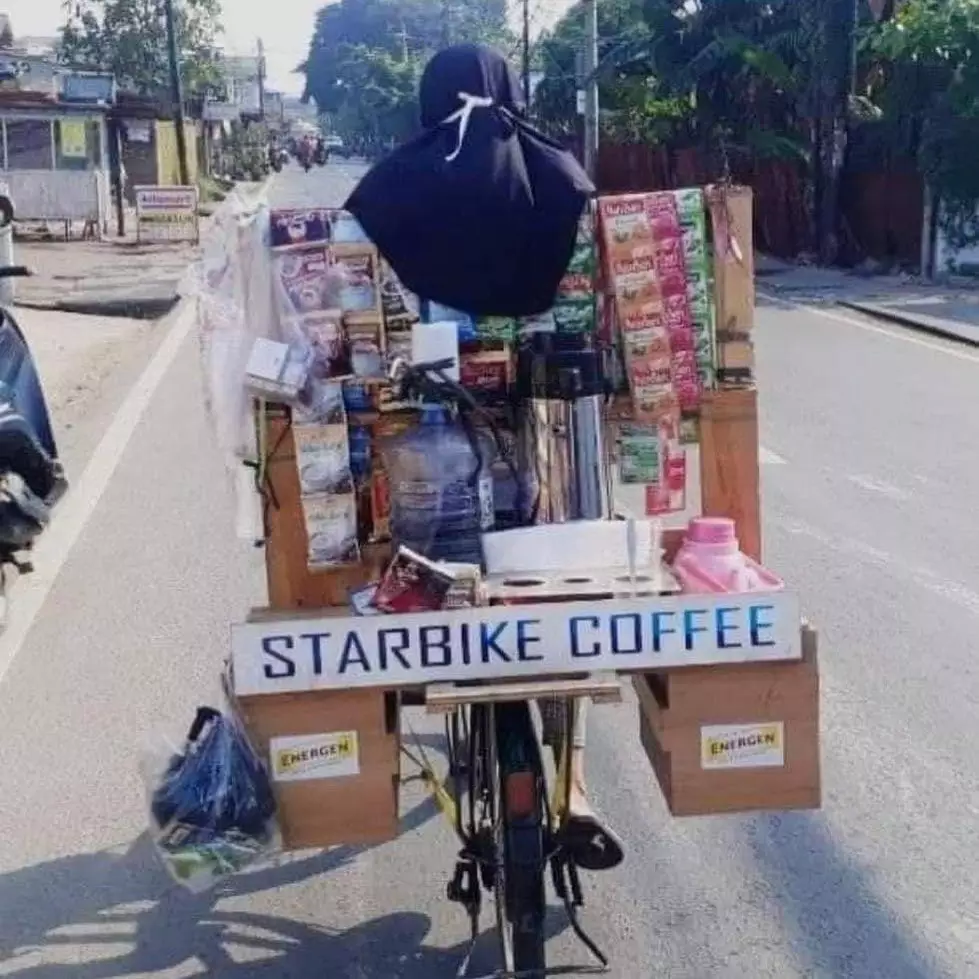 tulisan gerobak sepeda © 2021 berbagai sumber