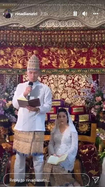 Momen pengajian 4 bulanan kehamilan Nikita Willy © Instagram Momen pengajian 4 bulanan kehamilan Nikita Willy © Instagram