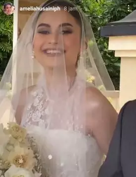 Momen pernikahan Clara Bernadeth © Instagram Momen pernikahan Clara Bernadeth © Instagram