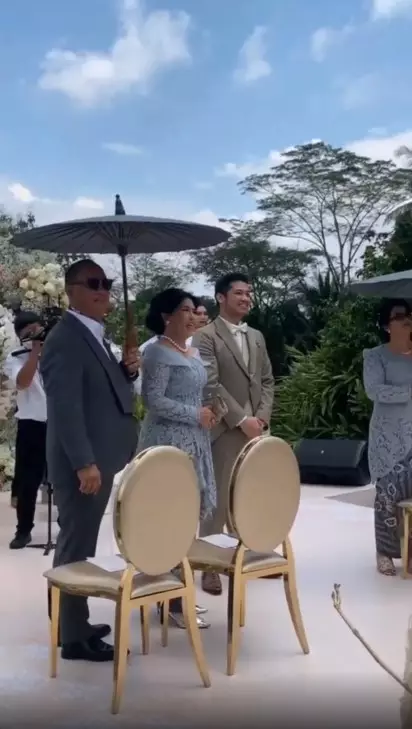 Momen pernikahan Clara Bernadeth © Instagram Momen pernikahan Clara Bernadeth © Instagram