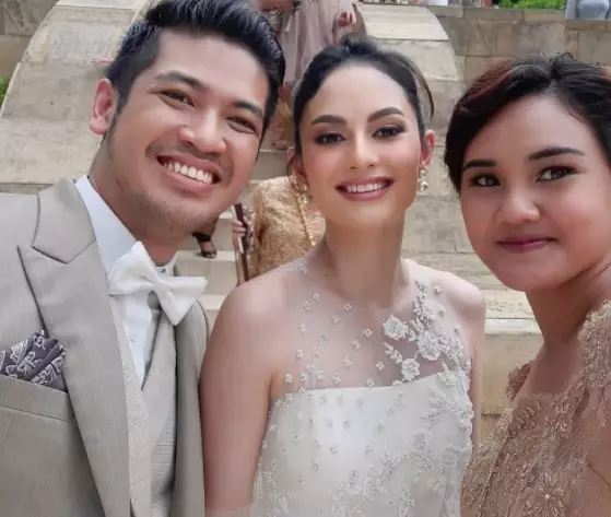 Momen pernikahan Clara Bernadeth © Instagram Momen pernikahan Clara Bernadeth © Instagram