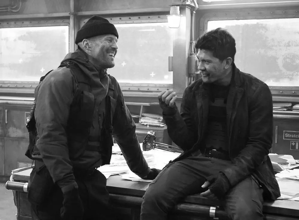 Potret Iko Uwais dan Jason Statham © Instagram