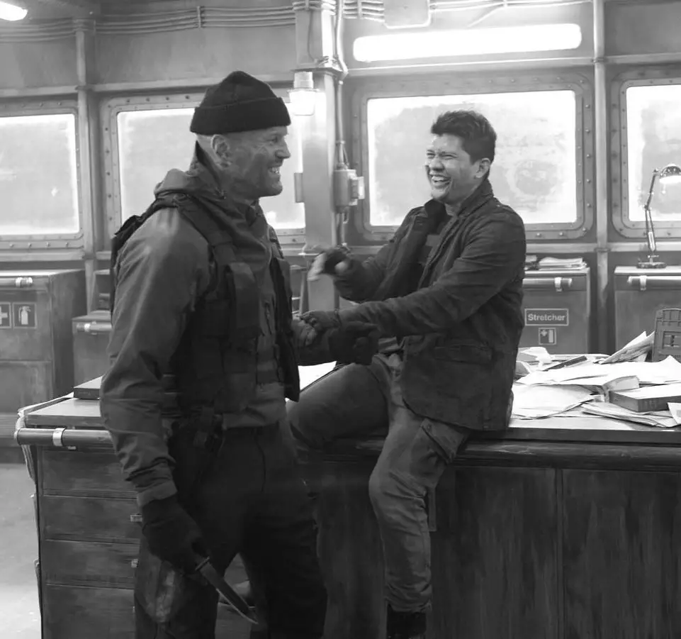 Potret Iko Uwais dan Jason Statham © Instagram