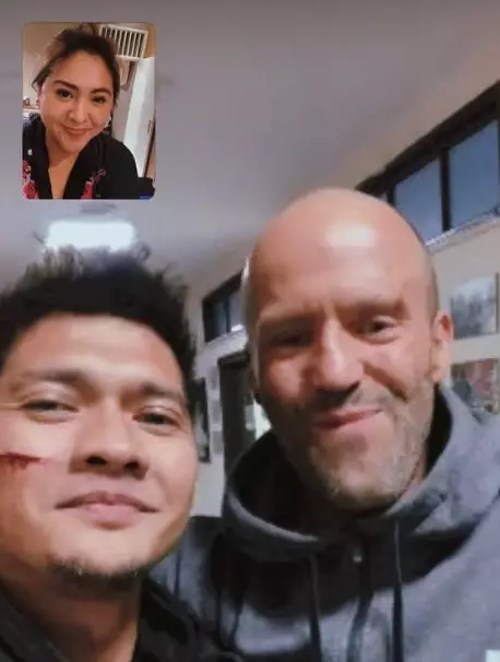 Potret Iko Uwais dan Jason Statham © Instagram
