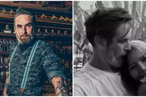 7 Potret Carson mantan suami Farah Quinn bareng keluarga barunya