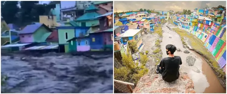 7 Potret apik Kampung Jodipan sebelum diterjang banjir bandang