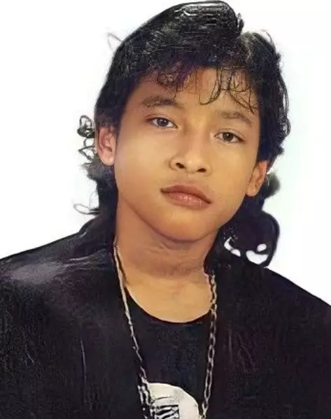 potret lawas Abiem Ngesti Pangeran Dangdut © Instagram