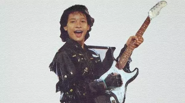 potret lawas Abiem Ngesti Pangeran Dangdut © Instagram