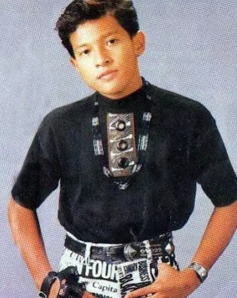 potret lawas Abiem Ngesti Pangeran Dangdut © Instagram