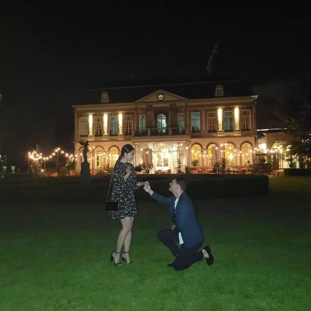 momen gracia indri dilamar kekasih © instagram momen gracia indri dilamar kekasih © instagram