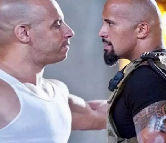 Ajakan Vin Diesel untuk Dwayne Johnson © Instagram