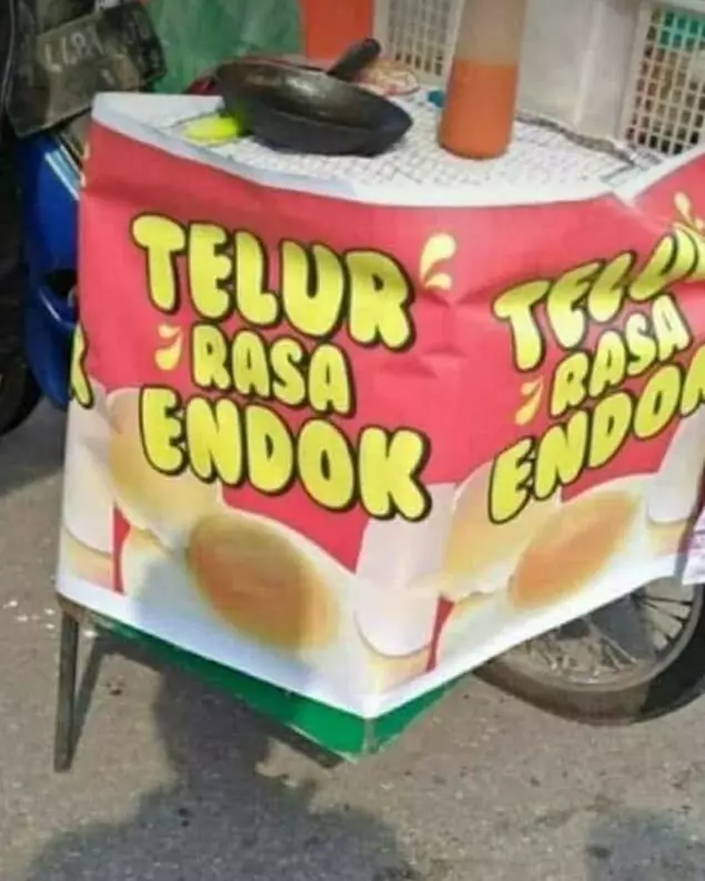 barang dagangan dikasih keterangan nyeleneh © 2021 instagram.com