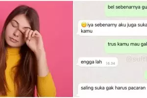 11 Chat lucu sama gebetan ini bukti cinta tak harus memiliki, nyesek