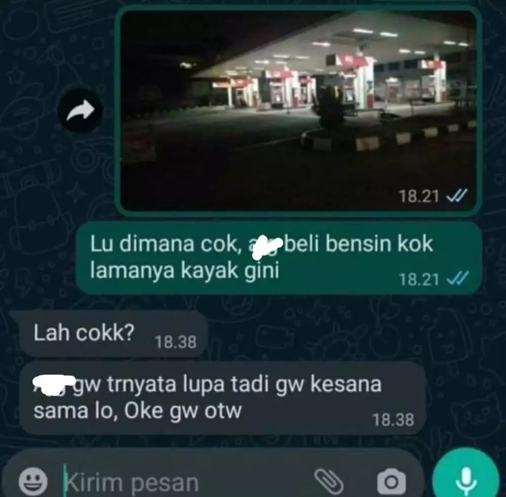 chat tanya temen kocak © 2021 Instagram