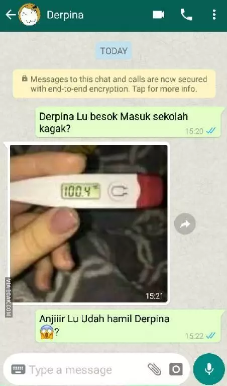 chat tanya temen kocak © 2021 Instagram