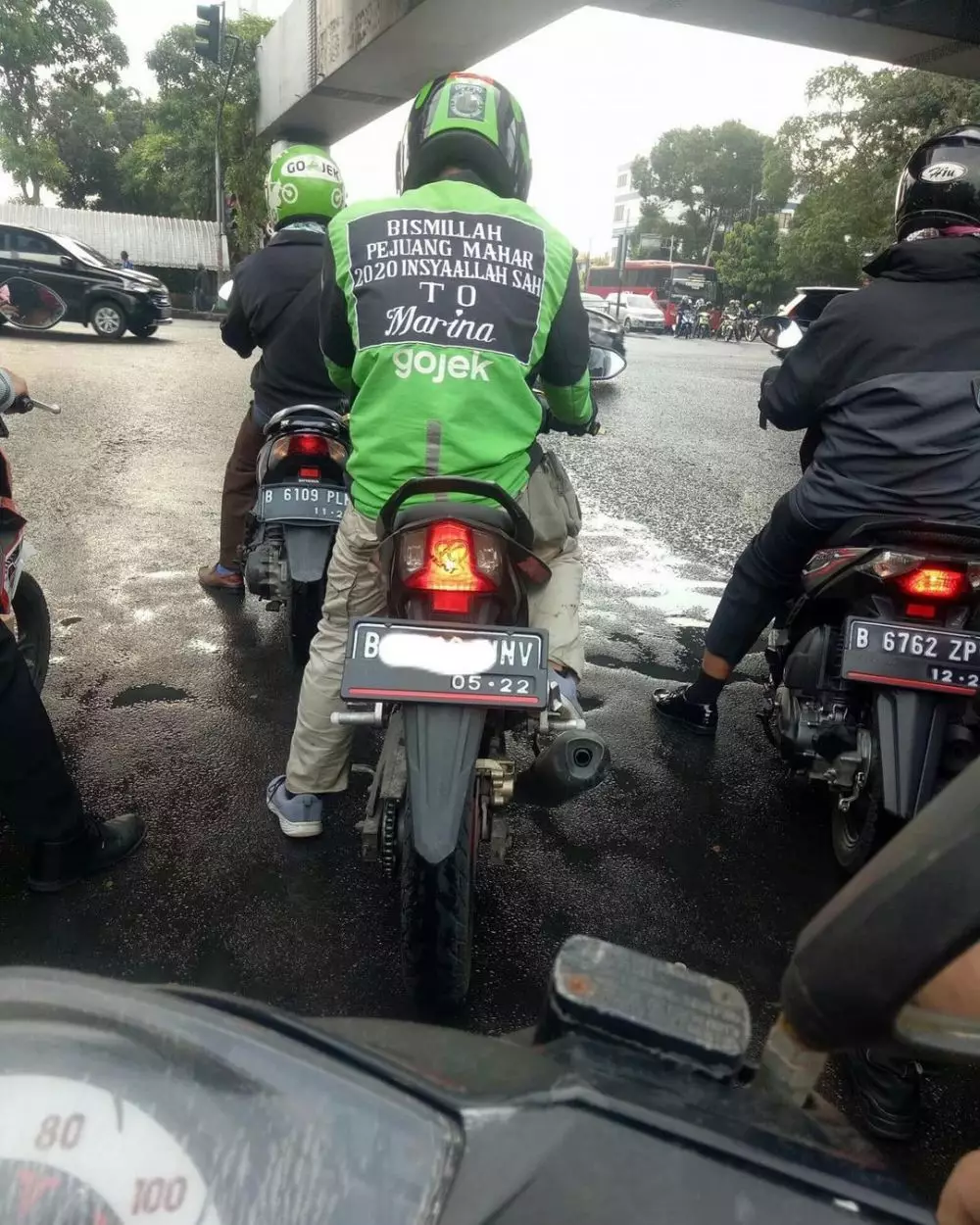 kata-kata motivasi dari driver ojek online lucu © 2021 instagram.com