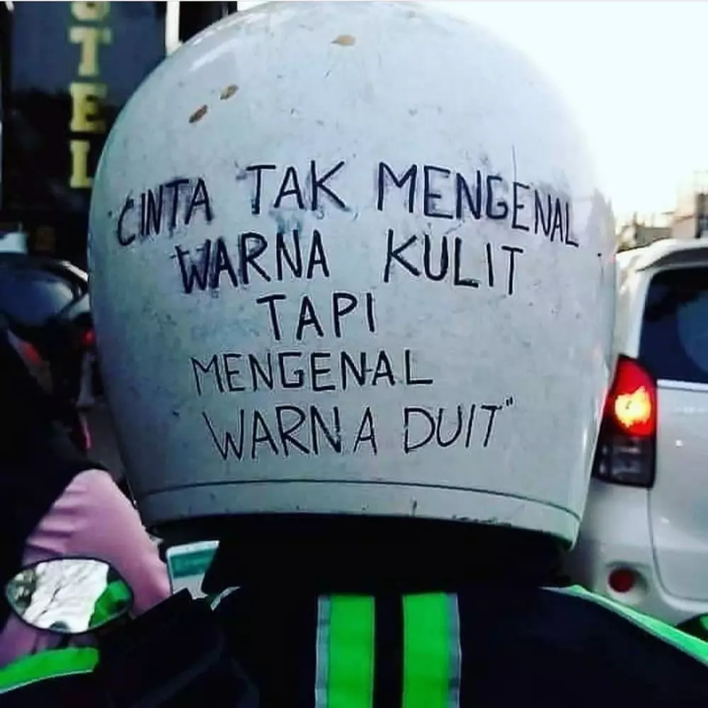 kata-kata motivasi dari driver ojek online lucu © 2021 instagram.com