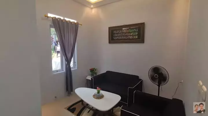 potret rumah satpam kantor baim usai renovasi © YouTube