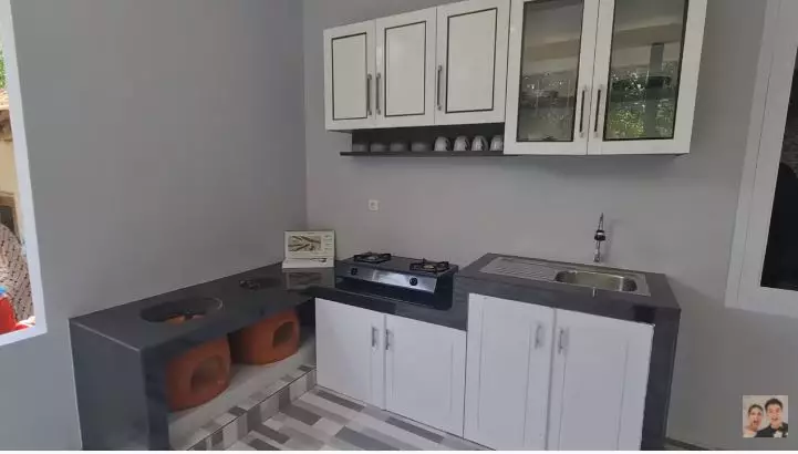 potret rumah satpam kantor baim usai renovasi © YouTube