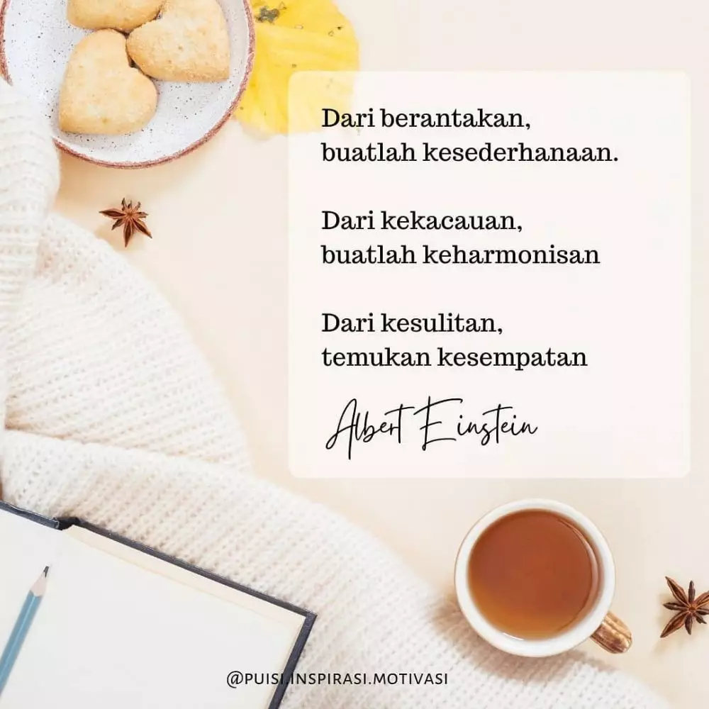  Motto hidup Albert Einstein © 2021 brilio.net