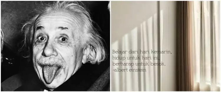 75 Motto hidup Albert Einstein, ubah diri jadi lebih konsisten