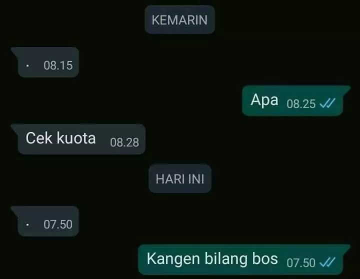 chat kalau pacar terlalu jujur nyesek banget © 2021 instagram.com