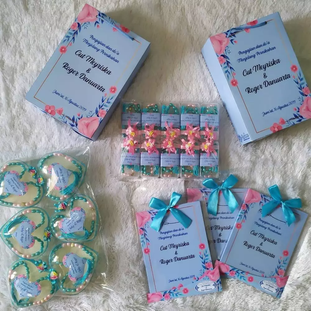 suvenir pengajian seleb jelang nikah © instagram suvenir pengajian seleb jelang nikah © instagram