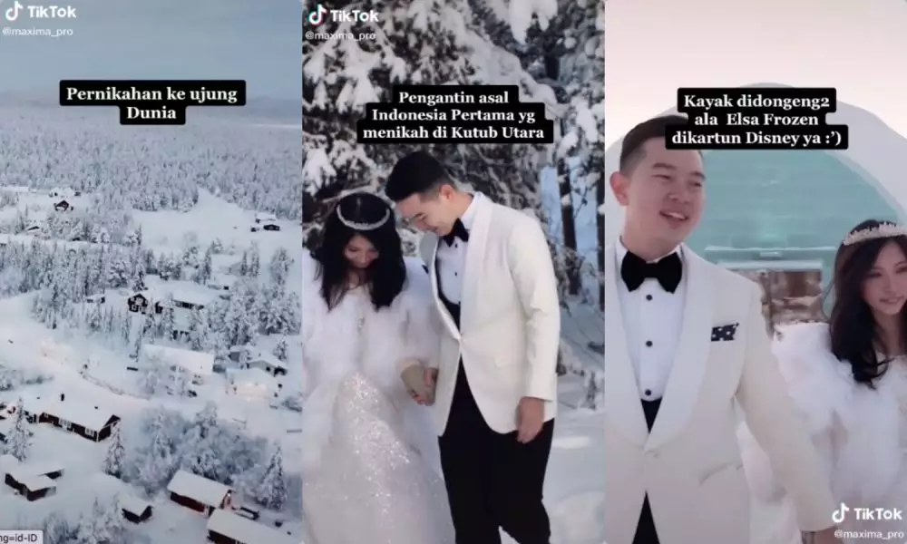 nikah di kutub utara © 2021 TikTok