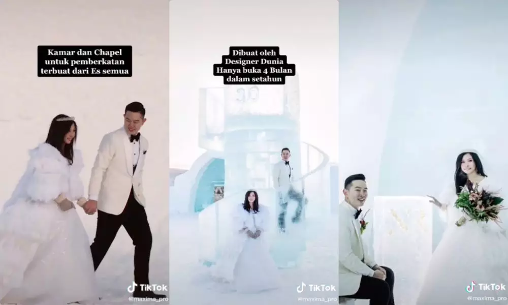 nikah di kutub utara © 2021 TikTok
