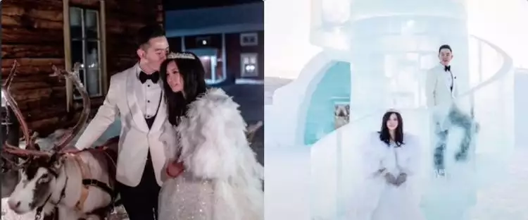 Antimainstream, pasangan Indonesia ini menikah di Kutub Utara