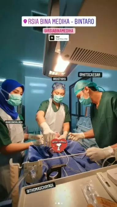 Momen Persalinan Felicya Angelista © 2021 brilio.net