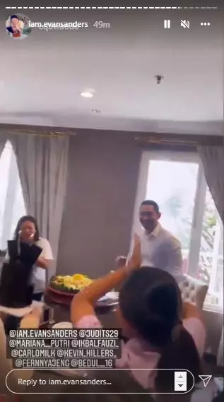 ulang tahun Evan Sanders © 2021 brilio.net