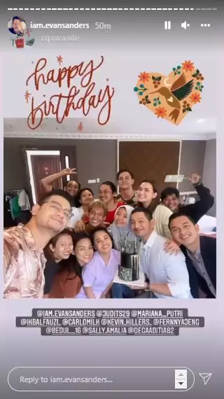 ulang tahun Evan Sanders © 2021 brilio.net
