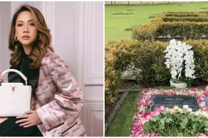 Anniversary ke-13 tahun, 5 momen BCL ziarah ke makam Ashraf Sinclair