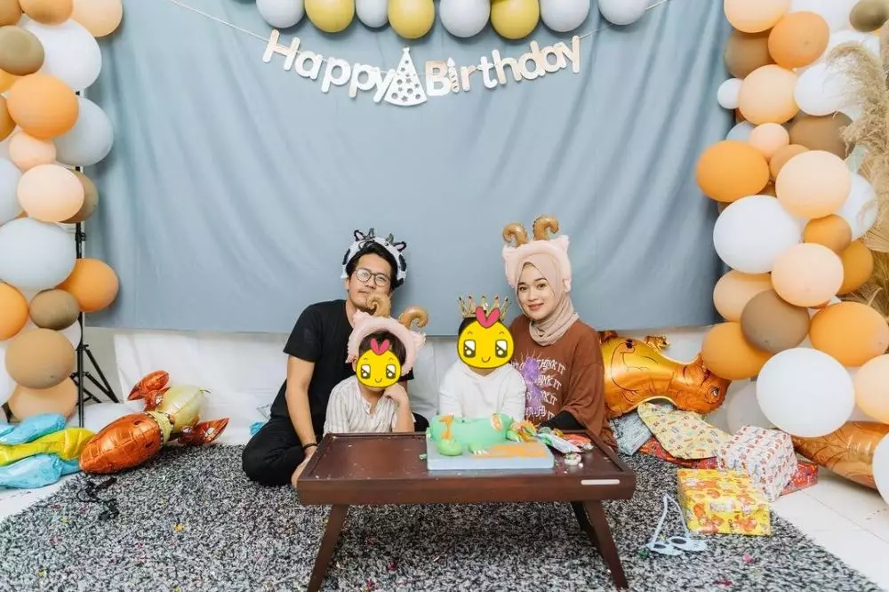 Momen Ririe Fairus dan Ayus Sabyan rayakan ultah anak © 2021 Instagram