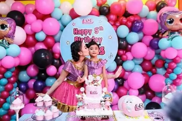 Dekorasi ulang tahun anak pedangdut Instagram