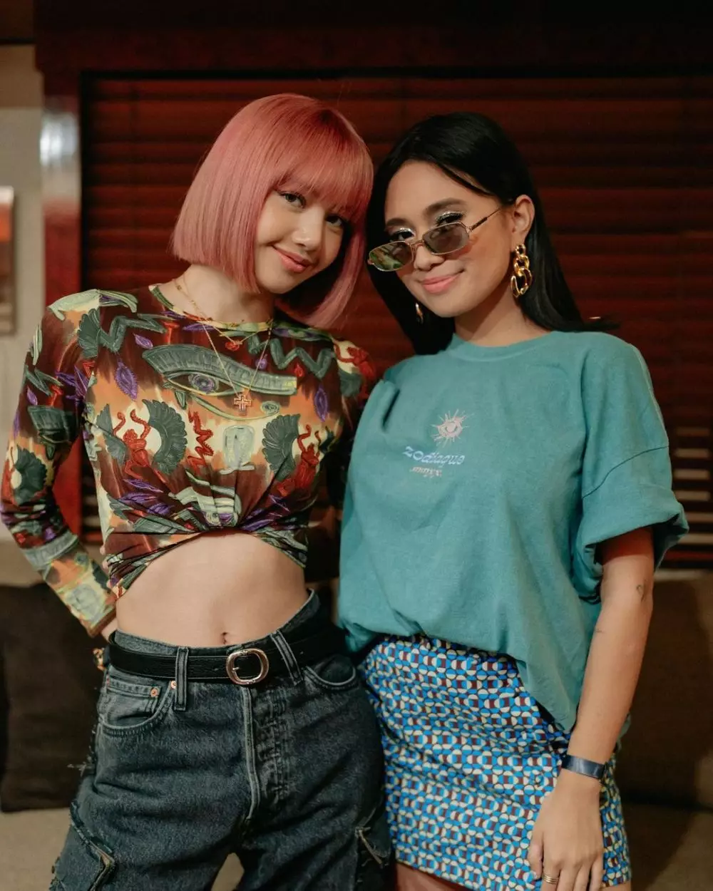 Lisa Blackpink dan Niki © Instagram Lisa Blackpink dan Niki © Instagram