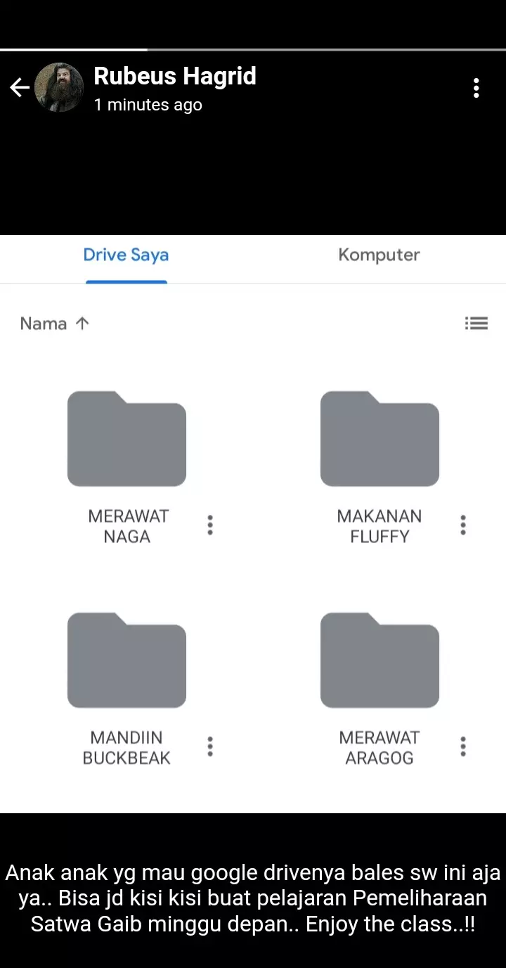  guru hogwarts bikin status © 2021 Twitter