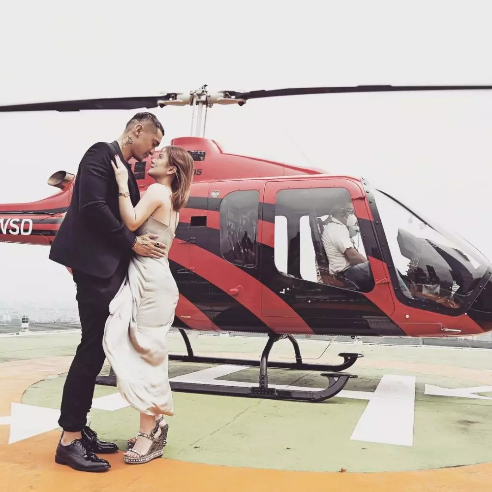 Miller Khan resmi nikahi Farina Rebecca Instagram