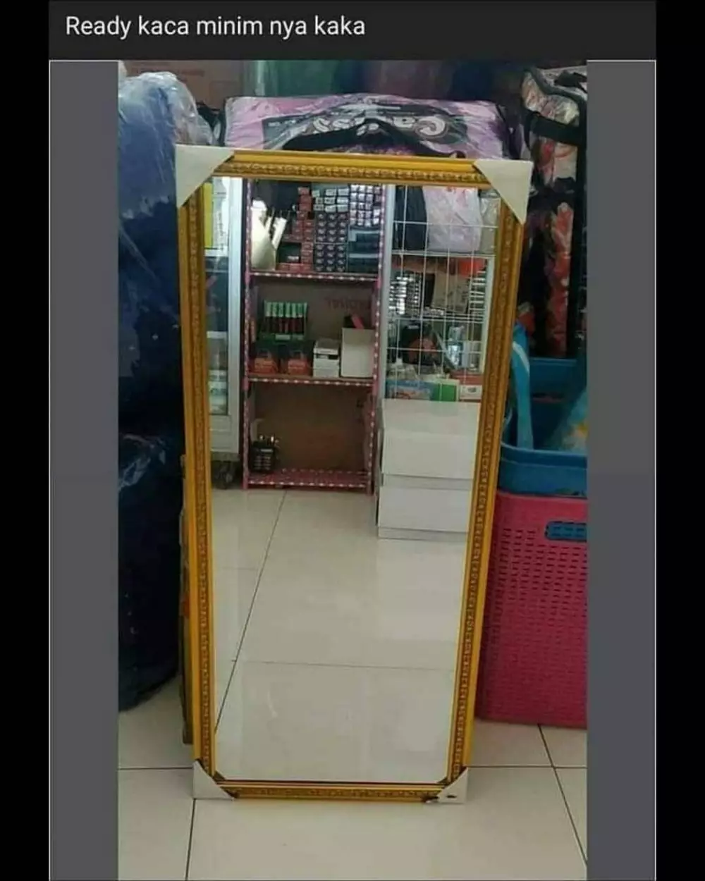 potret bingungin gara-gara cermin © 2021 instagram.com