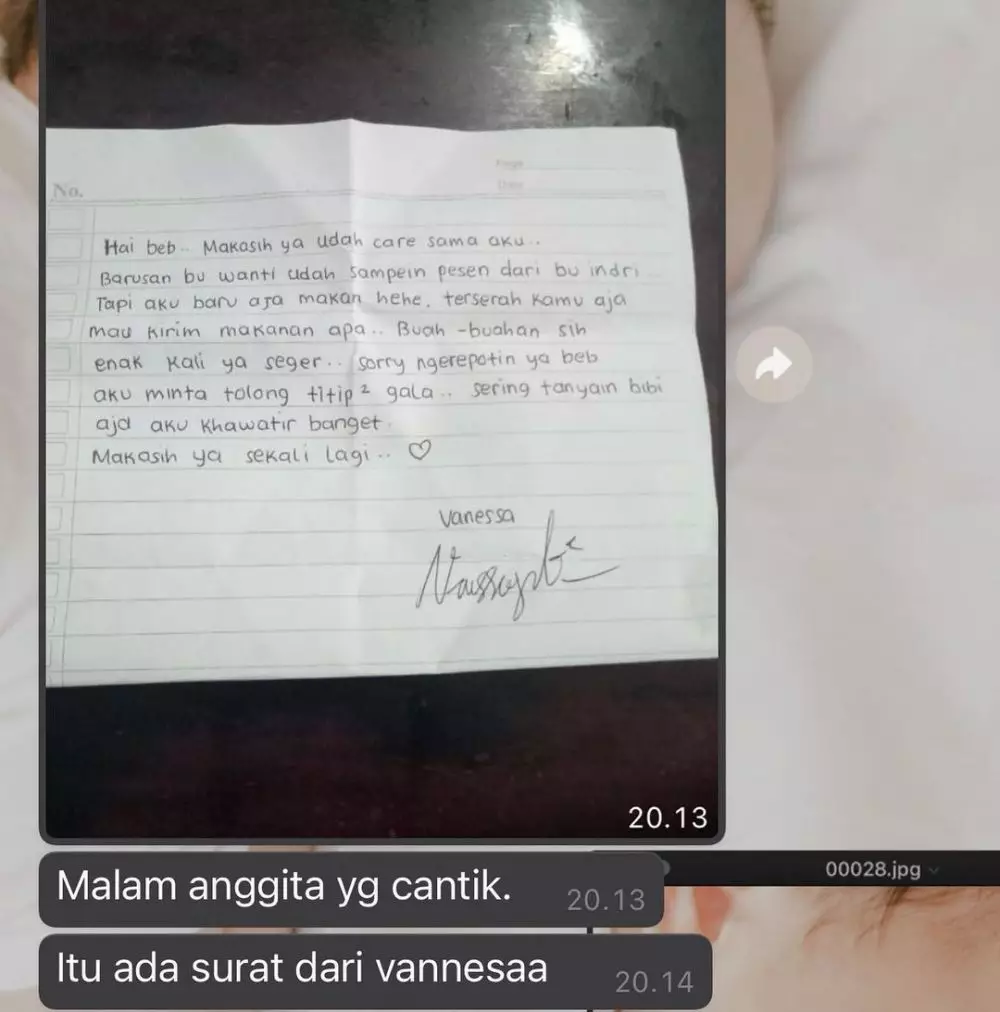 Sahabat ungkap isi surat Vanessa Angel Instagram