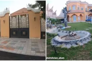 Potret rumah mewah orang Indonesia di Arab Saudi, ada kebun pisang